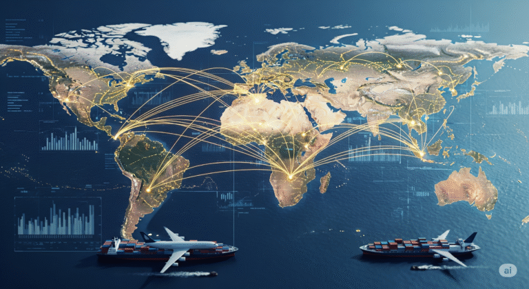 Como as Exportações Estão Redefinindo a Indústria Global