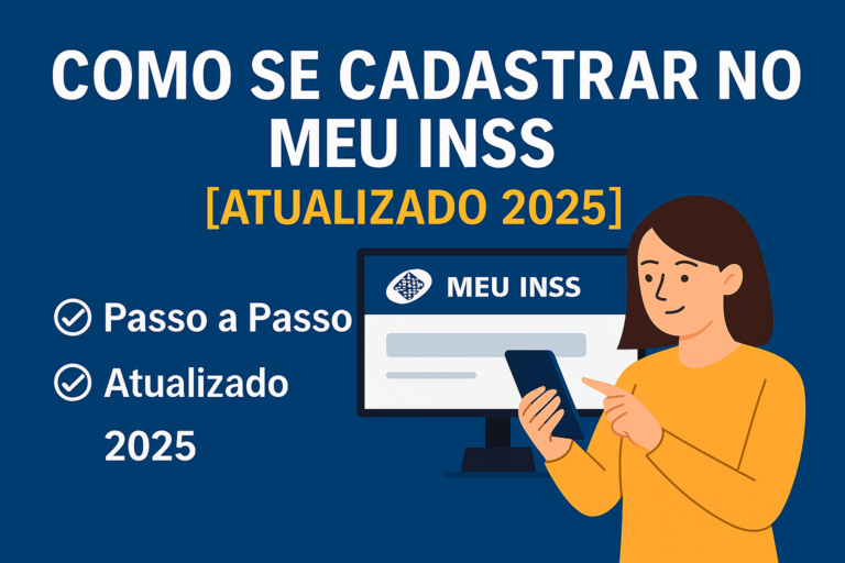 Como se Cadastrar no Meu INSS Passo a Passo