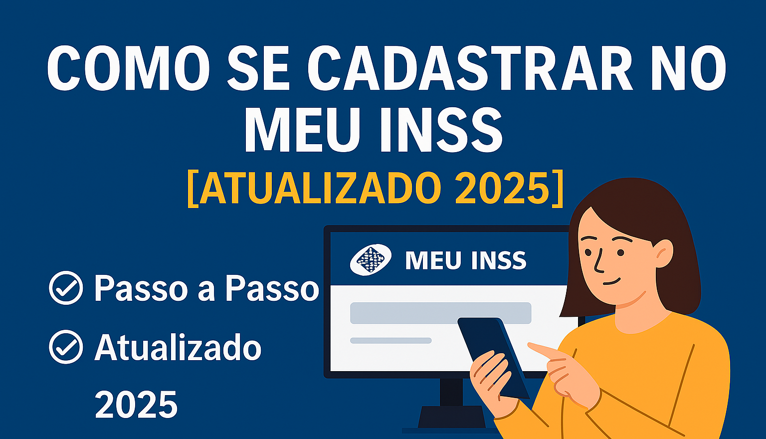 Como se Cadastrar no Meu INSS Passo a Passo