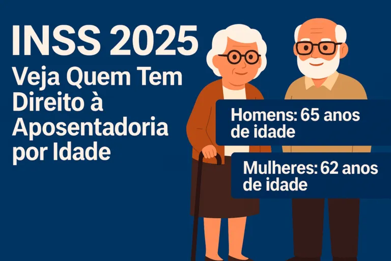 INSS 2025 Veja Quem Tem Direito à Aposentadoria por Idade