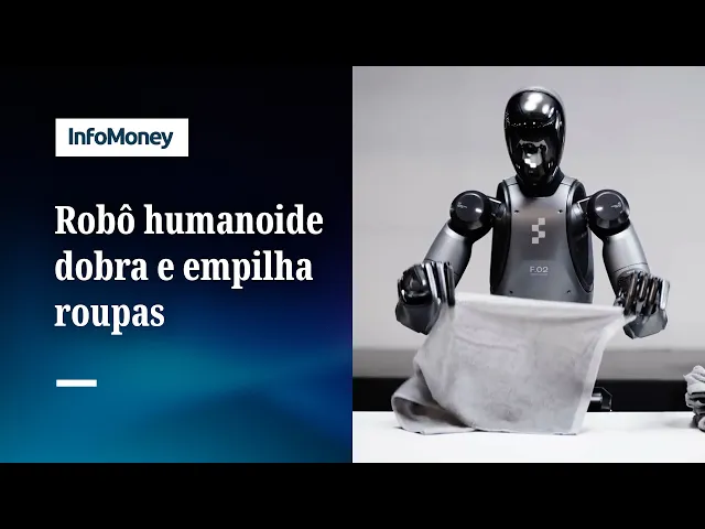 Robô humanoide da Figure ganha habilidade de dobrar roupas e avança rumo às tarefas domésticas - Imagem do artigo original