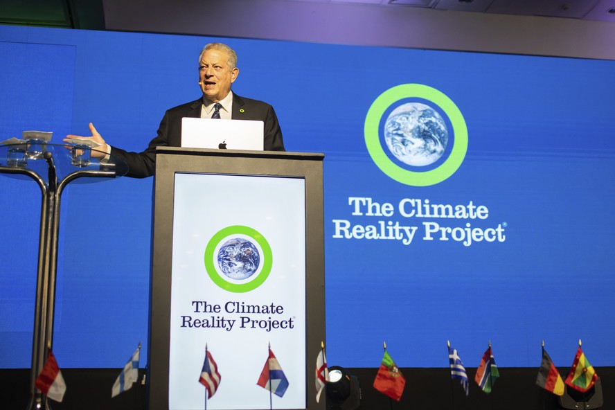 Al Gore diz que influência de petrolíferas é “hegemônica” e põe em risco o futuro da civilização - Imagem do artigo original