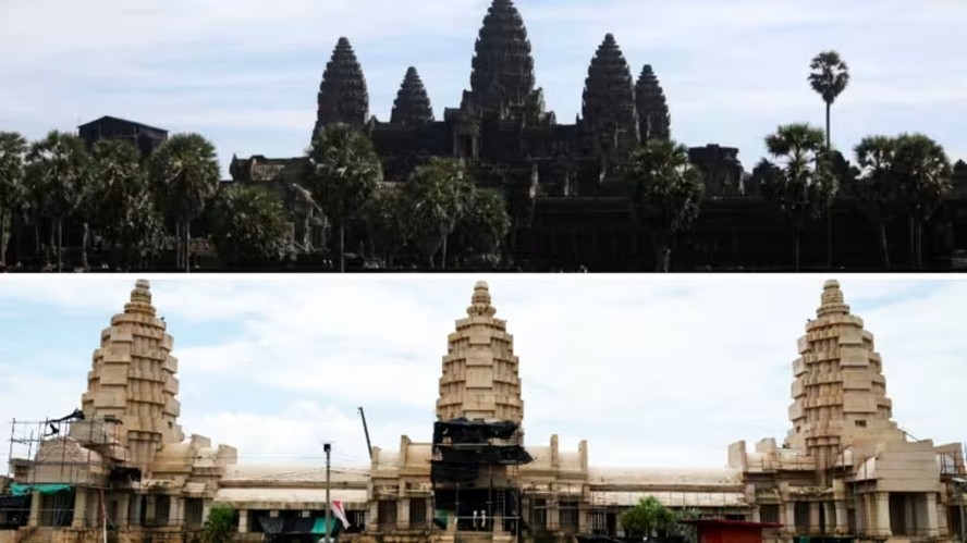 Camboja acusa Tailândia de erguer réplica de Angkor Wat e leva caso à Unesco - Imagem do artigo original