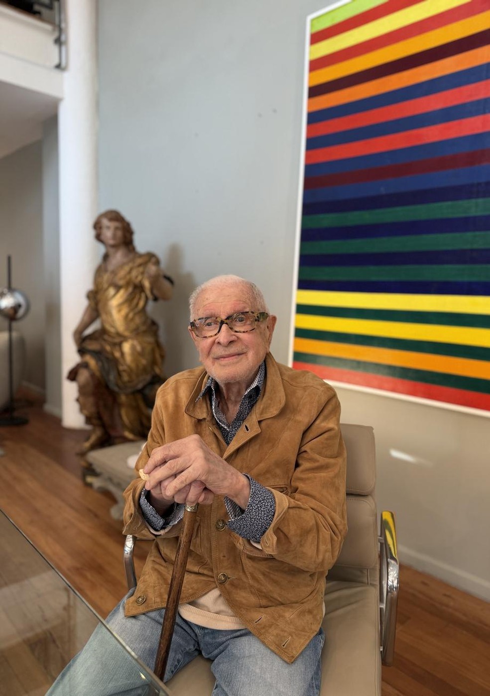 Ugo di Pace, 98, afirma que “decorar é arquitetura” e lança livro sobre trajetória - Imagem do artigo original