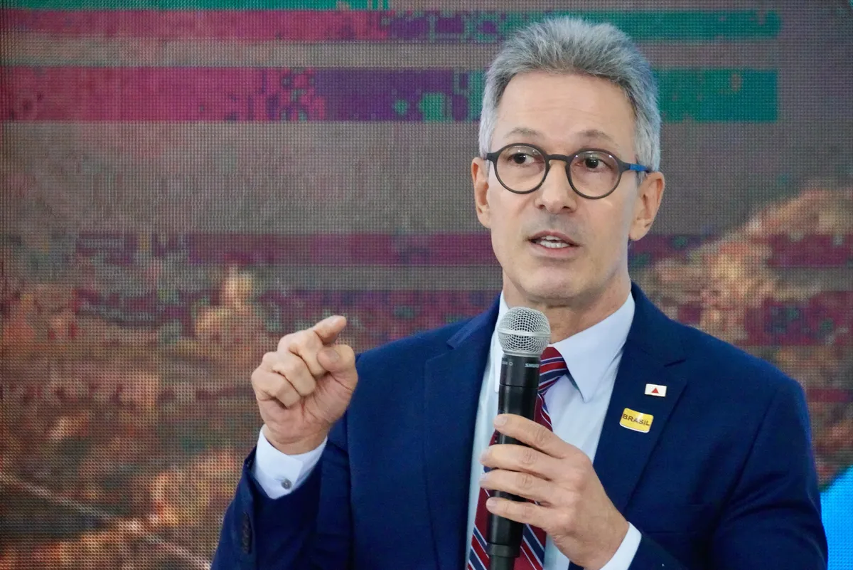 Imagem destacada - Romeu Zema oficializa pré-candidatura à Presidência durante encontro do Novo em São Paulo