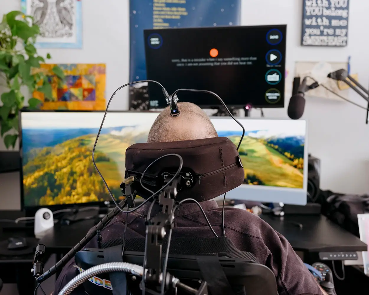 Imagem destacada - Estudo mostra interface cérebro-máquina capaz de decodificar até pensamentos falados em silêncio