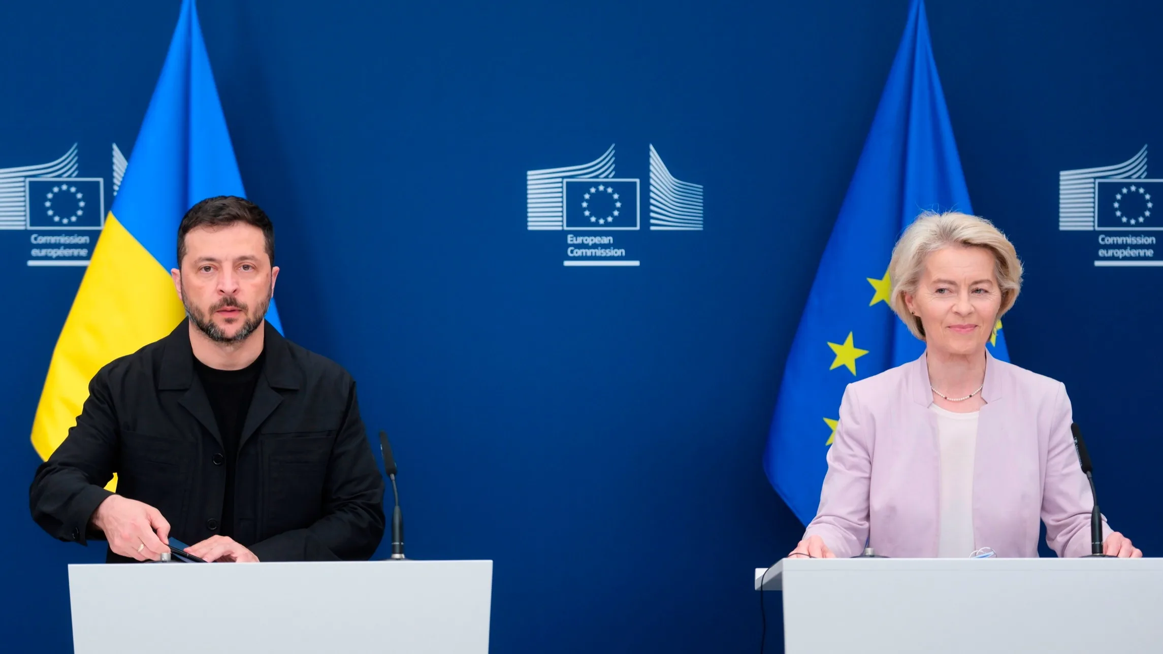 Imagem destacada - Zelensky e líderes europeus querem que Trump se comprometa com garantias de segurança