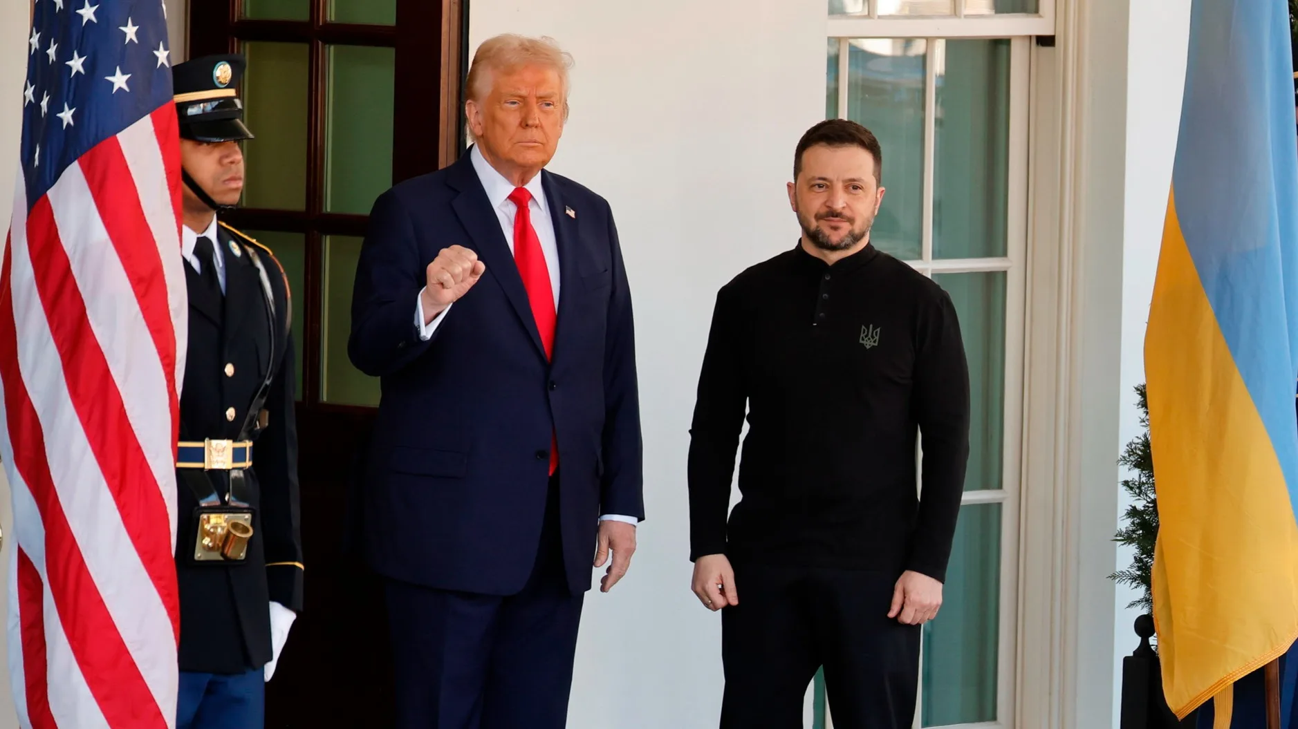 Imagem destacada - Zelenskyy and European leaders fly to Washington to press Trump on Ukraine