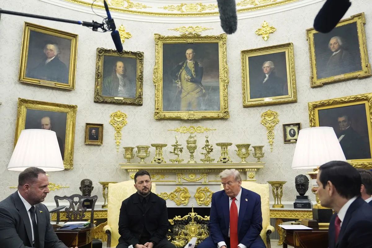 Imagem destacada - Trump sugere encontro trilateral com Putin e Zelensky após reuniões com líderes europeus