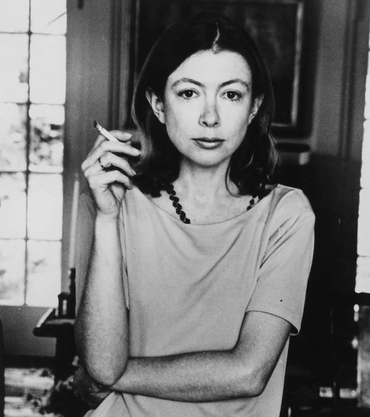 Imagem destacada - Manuscrito inacabado de Joan Didion, “Para John”, revela diálogos com psiquiatra