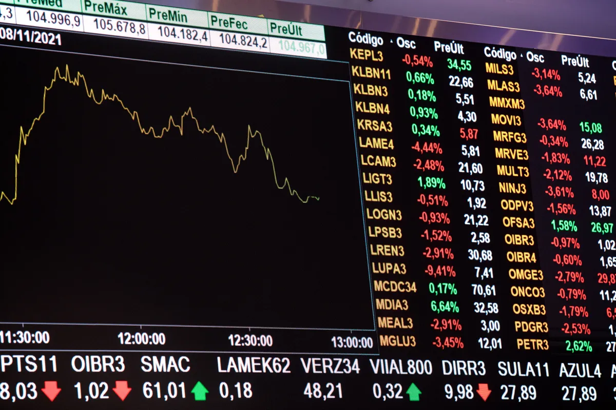 Imagem destacada - Ibovespa cede 2,10% em meio a tensão com EUA e rumor de pesquisa; setor bancário perde R$ 40 bi