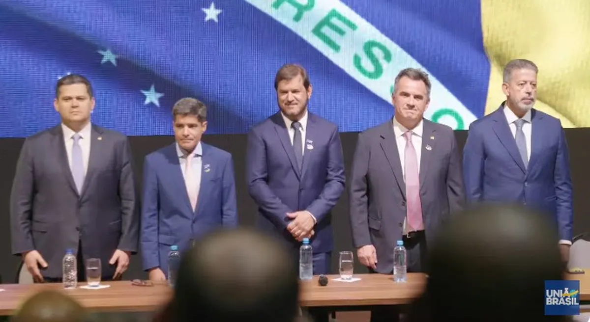 Imagem destacada - União Progressista é oficializada em Brasília com discursos contra Lula