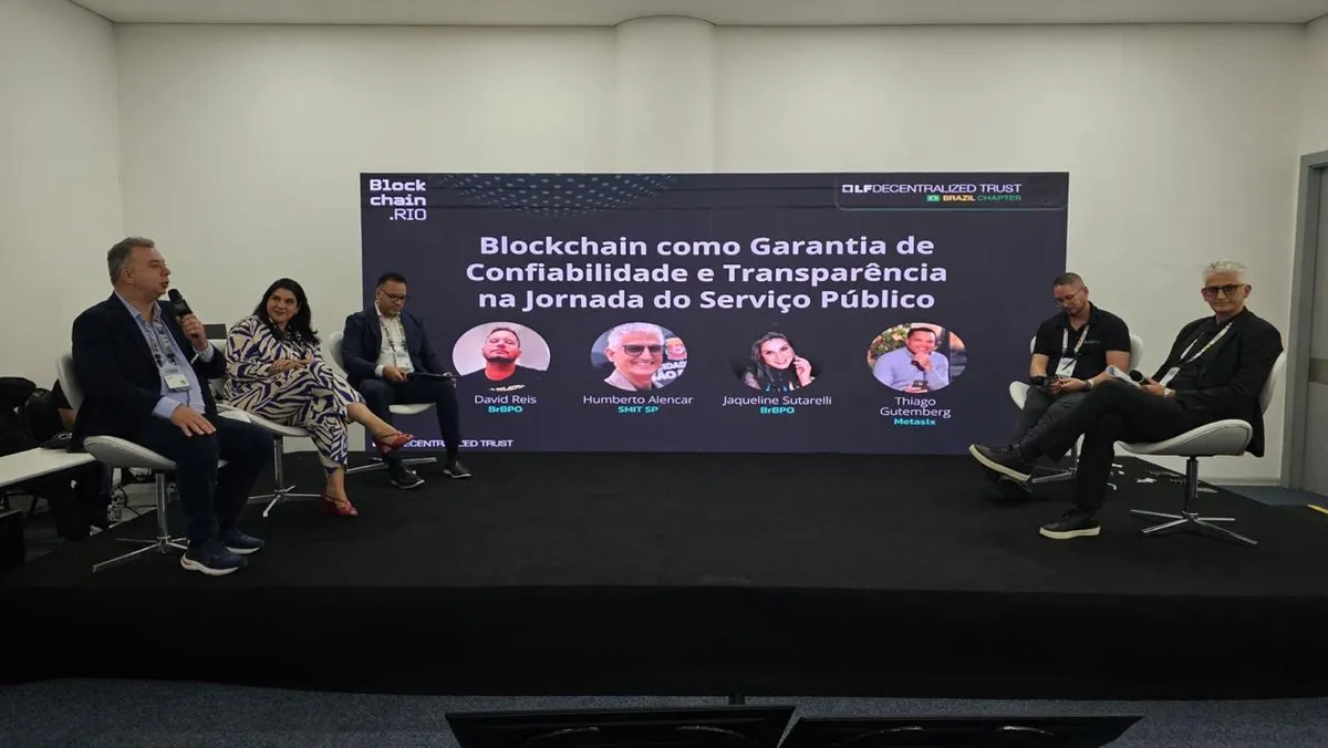 Imagem destacada - Blockchain.RIO 2025 ultrapassa 20 mil participantes e registra crescimento de 11%