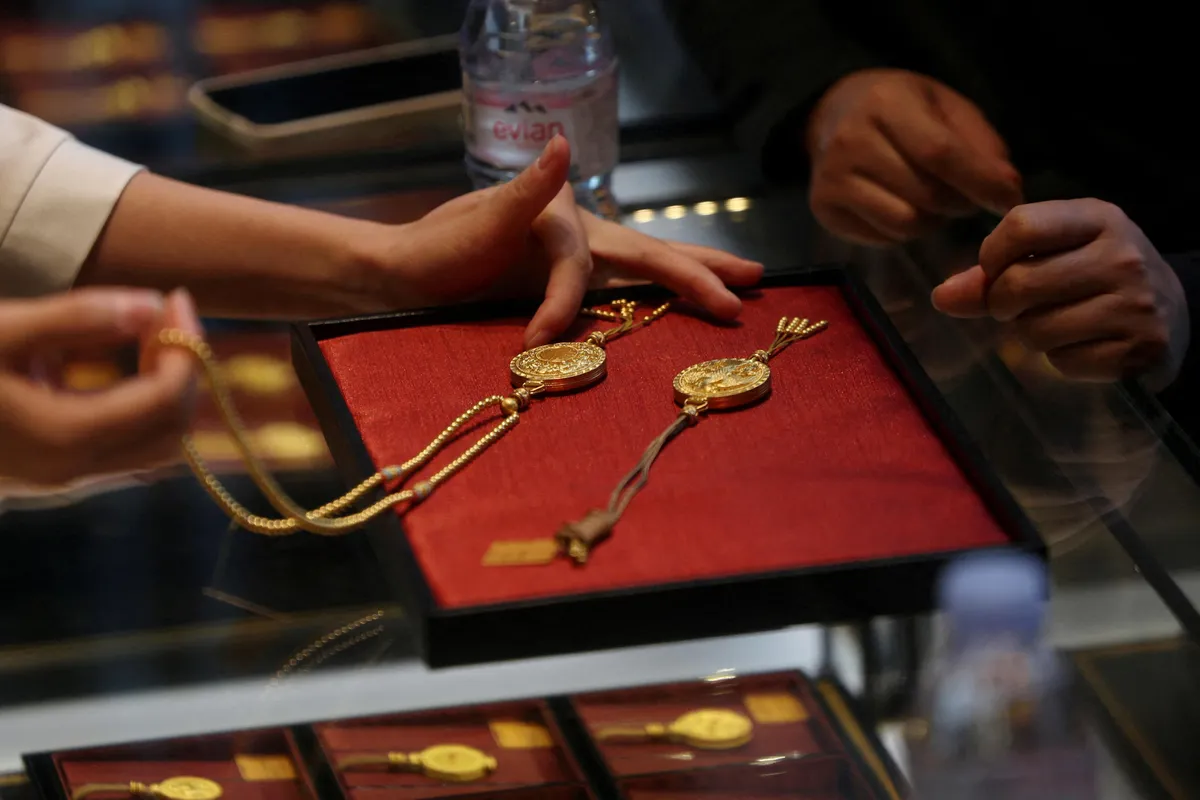 Imagem destacada - Publicação em rede social destaca joalheria Laopu Gold, apontada pelo FT como possível “Cartier da China”
