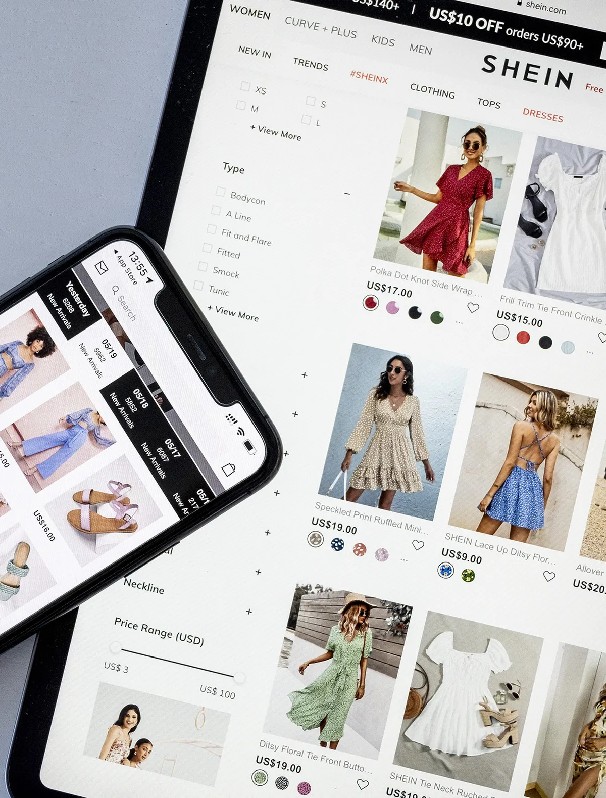 Imagem destacada - Fim da isenção nos EUA reduz compras em Shein e Temu