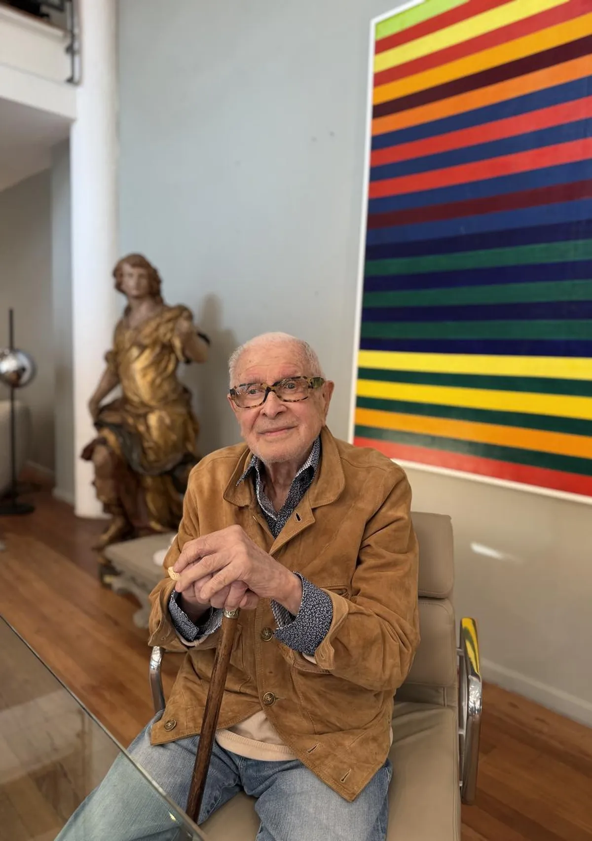 Imagem destacada - Ugo di Pace, 98, afirma que “decorar é arquitetura” e lança livro sobre trajetória