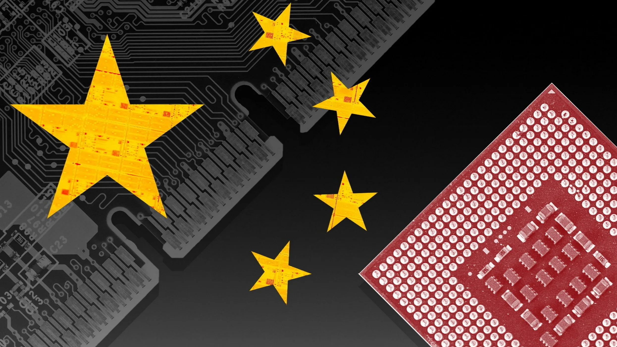 Imagem destacada - China quer triplicar produção de chips de IA para apoiar projeto DeepSeek