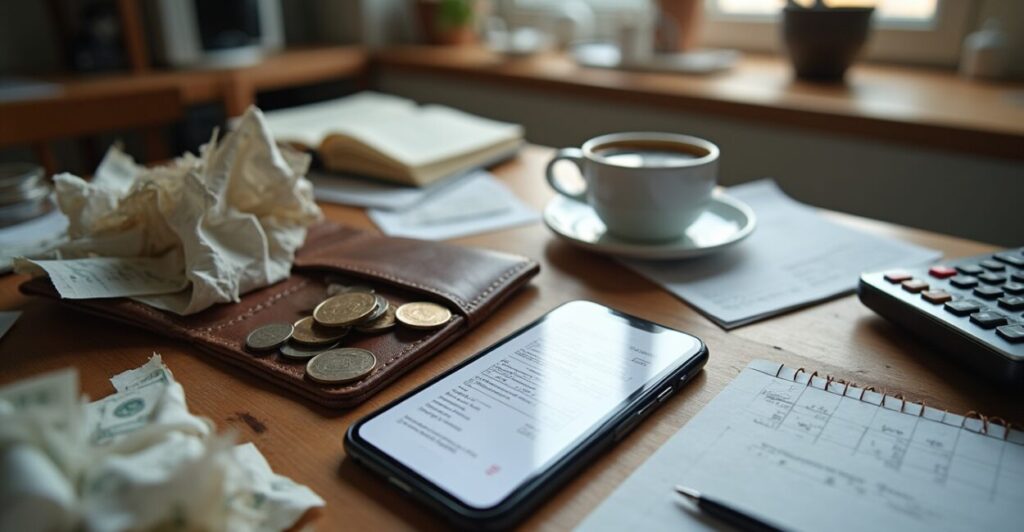 5. Desorganização e falta de controle dos gastos