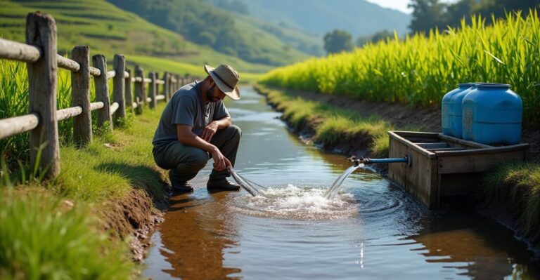 5 práticas para melhorar recursos hídricos rurais