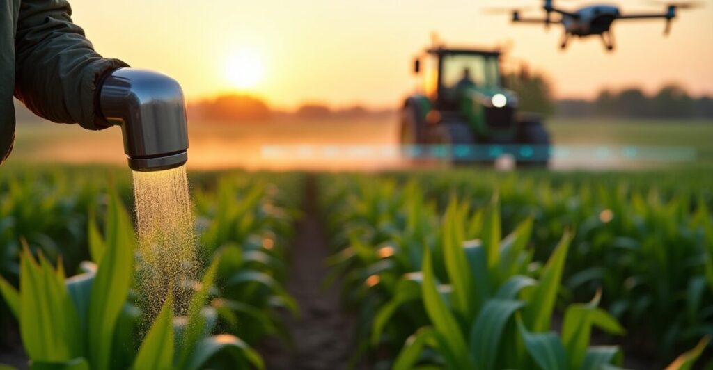 5. Sistemas avançados de pulverização e aplicação