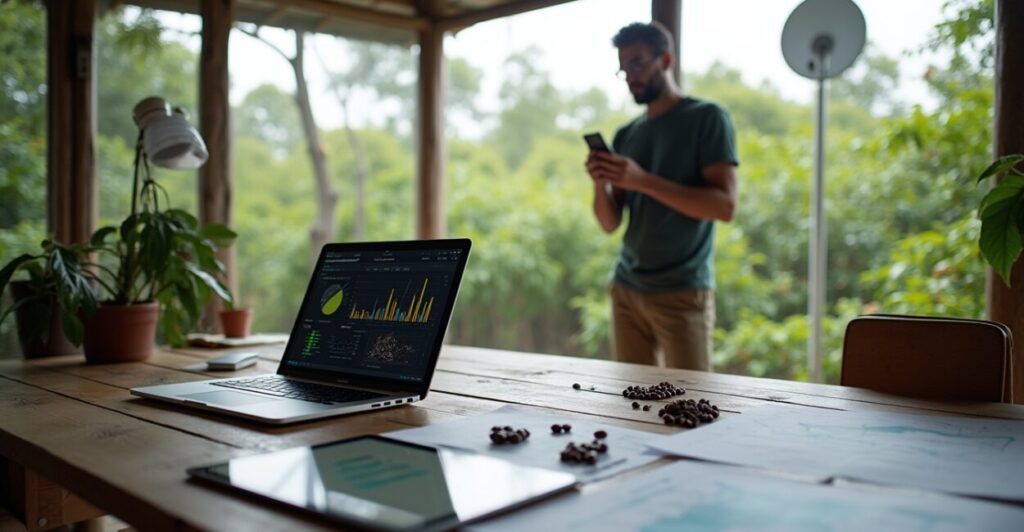 Automatização e uso de softwares na gestão agronegócio