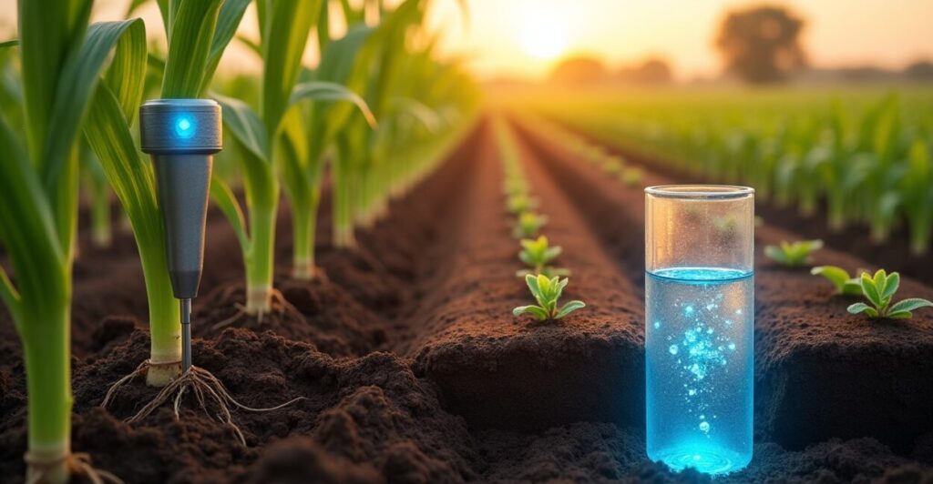 Impacto ambiental positivo dos sensores agrícolas com IA