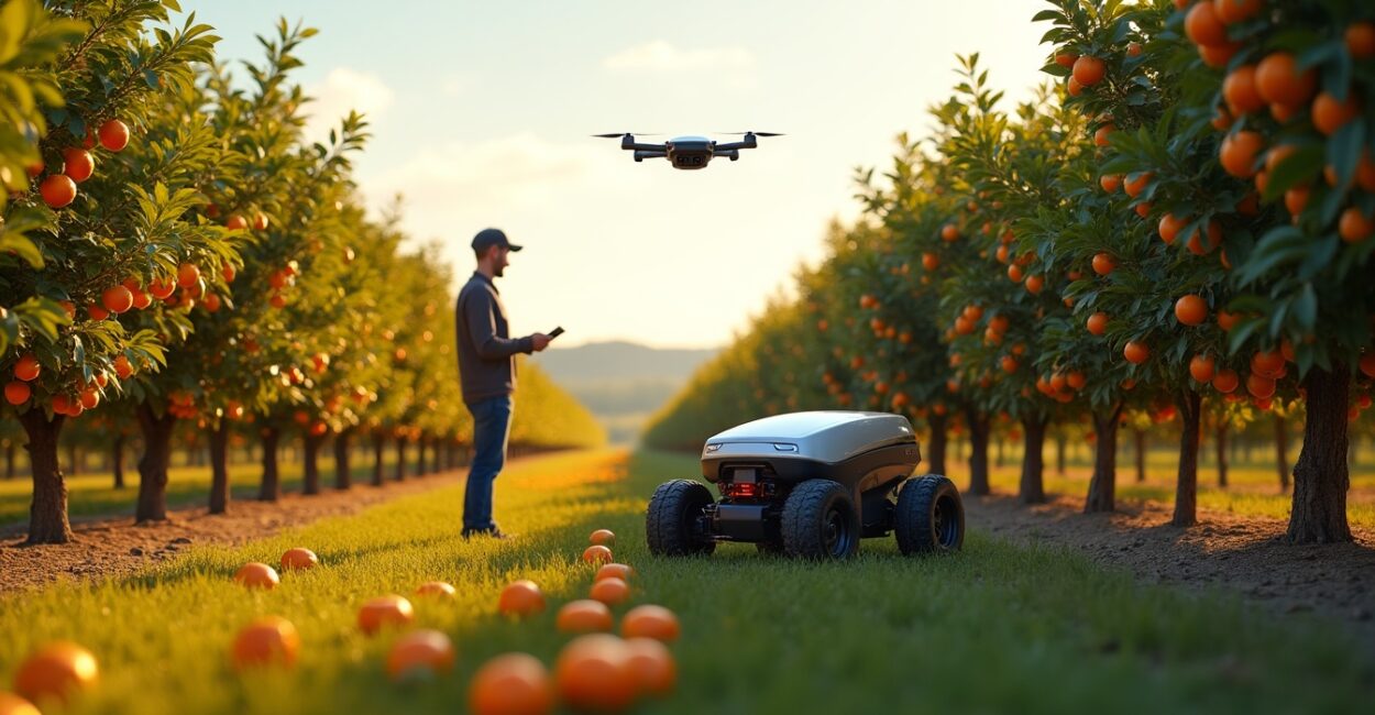 Robótica agrícola: 5 inovações com IA para automatizar o trabalho no campo Robótica agrícola: 5 inovações com IA para automatizar o trabalho no campo