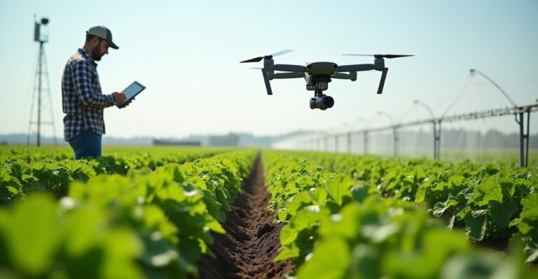 Tecnologia na gestão de recursos hídricos no campo em 2025