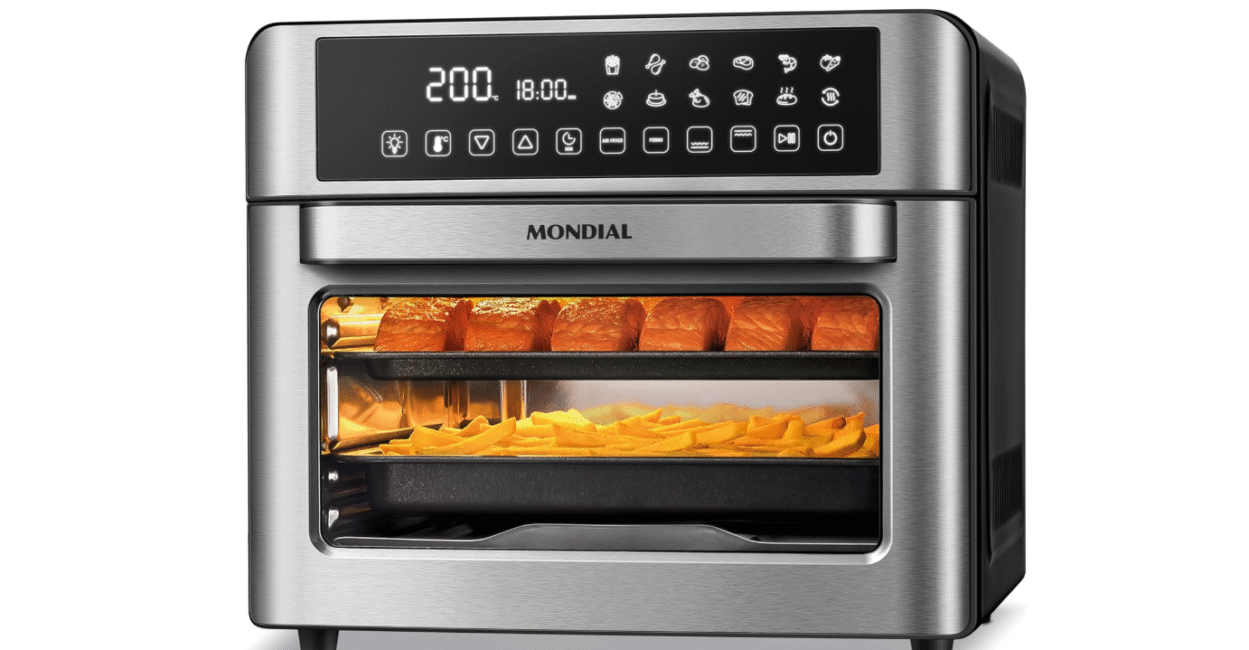 Fritadeira Air Fryer Forno Oven Digital 25l