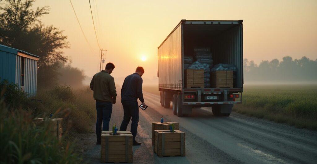 Logística do Campo que Reduz Perdas e Prazo