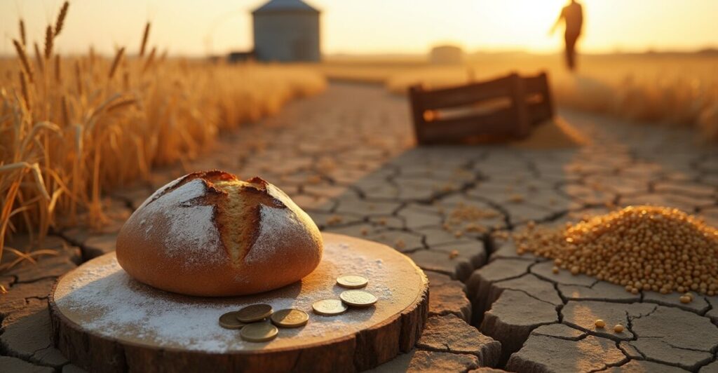 Trigo: Como a Seca Ameaça Safras e Preço do Pão Doméstico