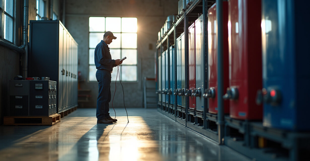 Baterias Renováveis: Comparativo Entre Íon-Lítio, Chumbo-Ácido e Flow para Armazenamento Residencial e Industrial para Técnicos Baterias Renováveis: Comparativo Entre Íon-Lítio, Chumbo-Ácido e Flow para Armazenamento Residencial e Industrial para Técnicos