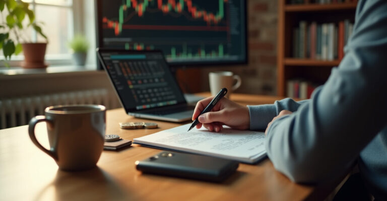 Trading de Bitcoin para Iniciantes: Estratégias de Gerenciamento de Risco, Indicadores Simples e Plano de Operações Diário