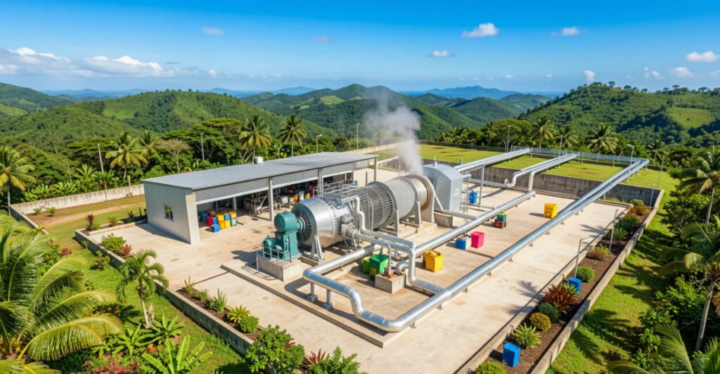 Como funciona a energia geotérmica em uma usina?