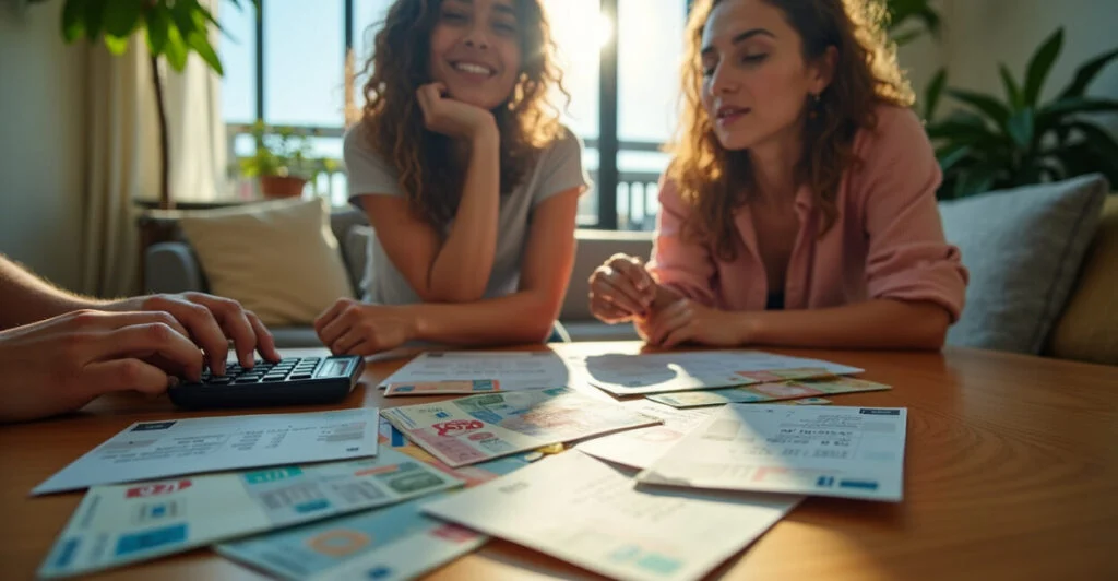 Divisão igualitária ou proporcional à renda: como escolher e calcular